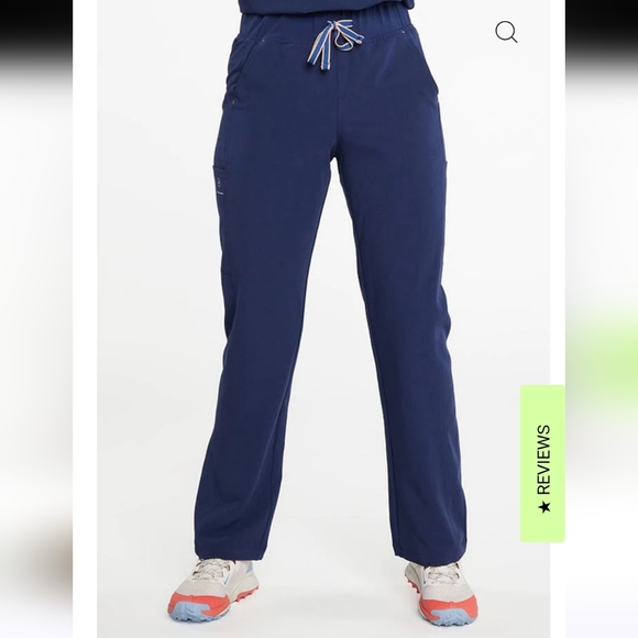 NWT Dolan Madeleine High Waisted 8-Pocket CORE Scrub Pant In Navy Various Sizes - Picture 4 of 13
